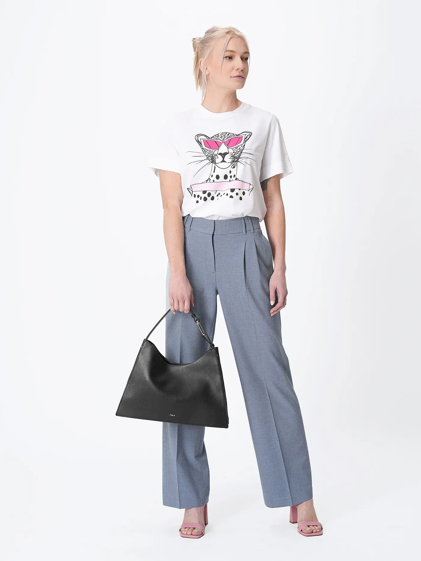 FURLA | Ledertasche - Hobo NUVOLA Large | 
